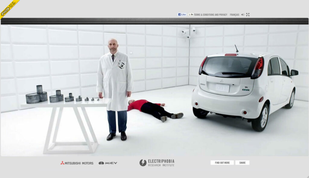 Electriphobia Mitsubishi John St. Best Canadian Advertising Campaigns