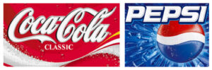 coke and pepsi logos 2000s