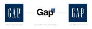 gap logo redesign debranding example