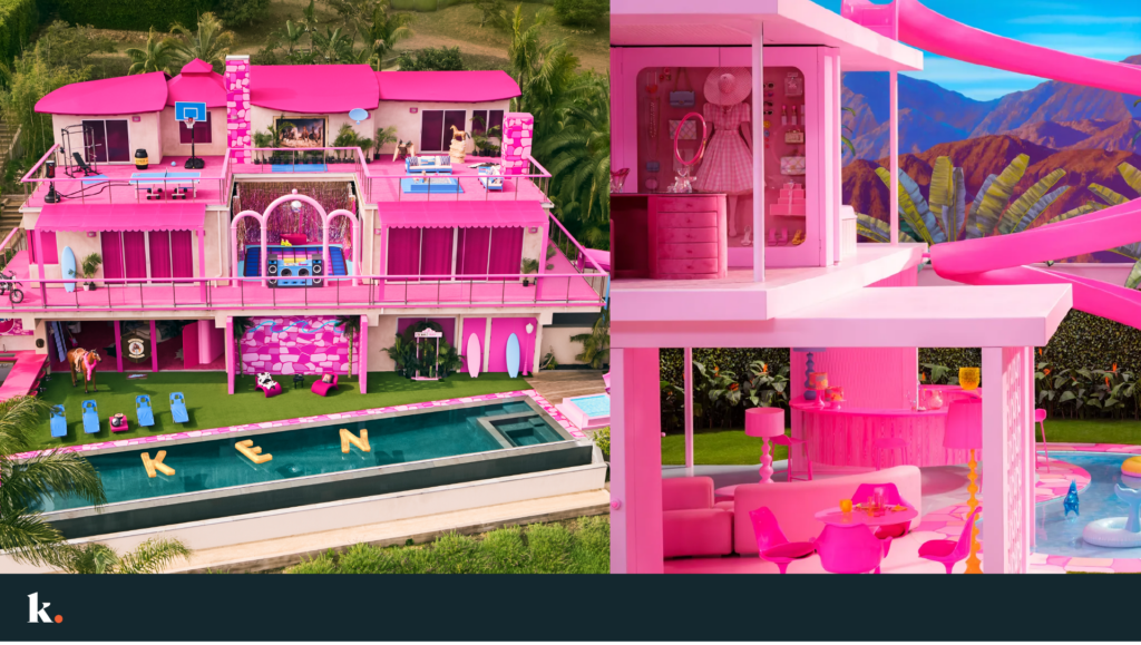 Real-life barbie house in Malibu
