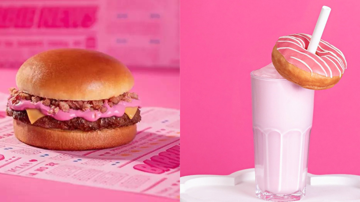 Burger King x Barbie food collaboration